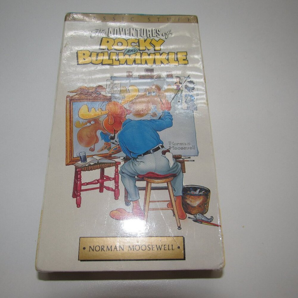 The Adventures of Rocky & Bullwinkle VHS | Norman Moosewell Volume 8 Classic
